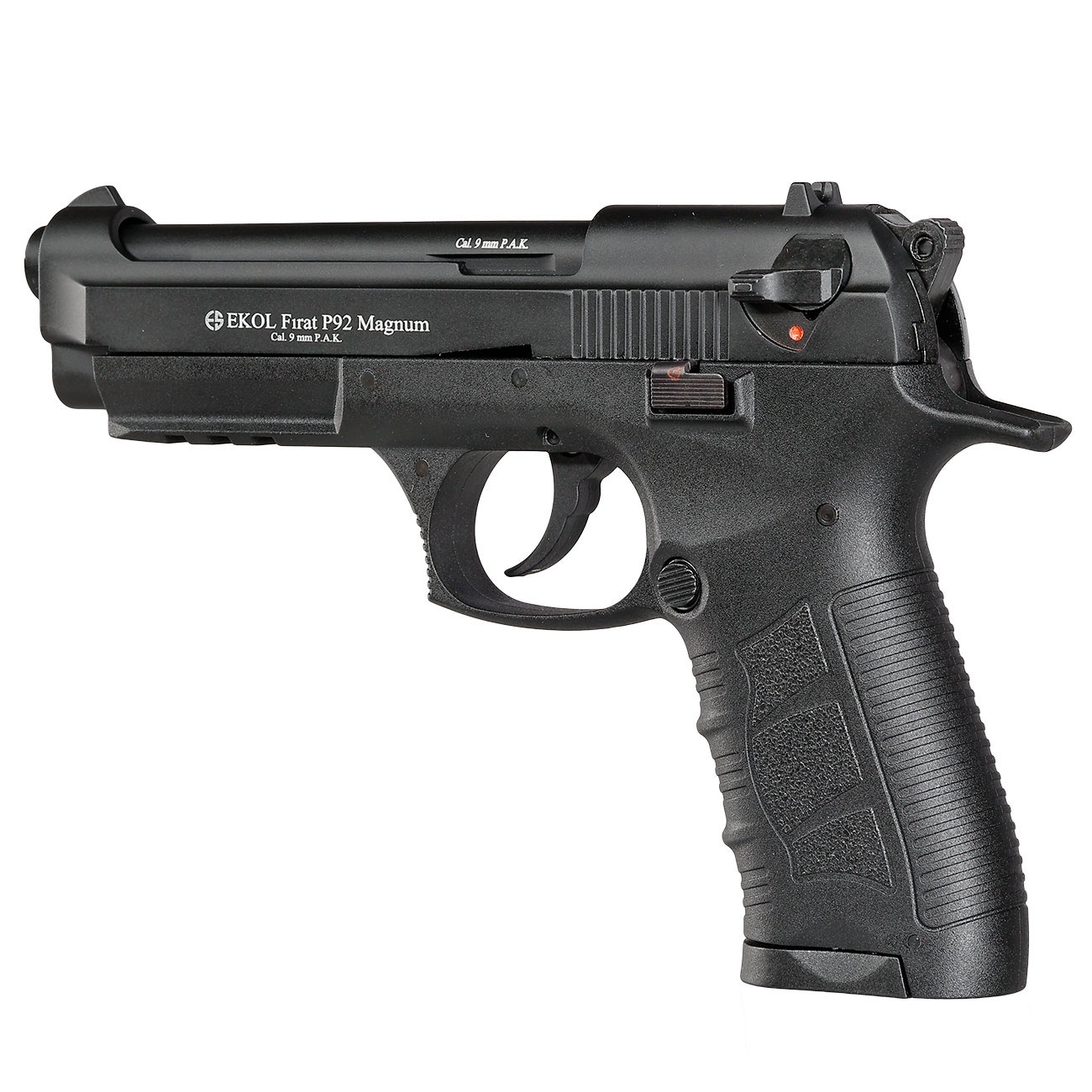 Ekol P92 Magnum Schreckschuss Pistole Kal. 9mm P.A.K. br�niert - B-WARE Bild 7