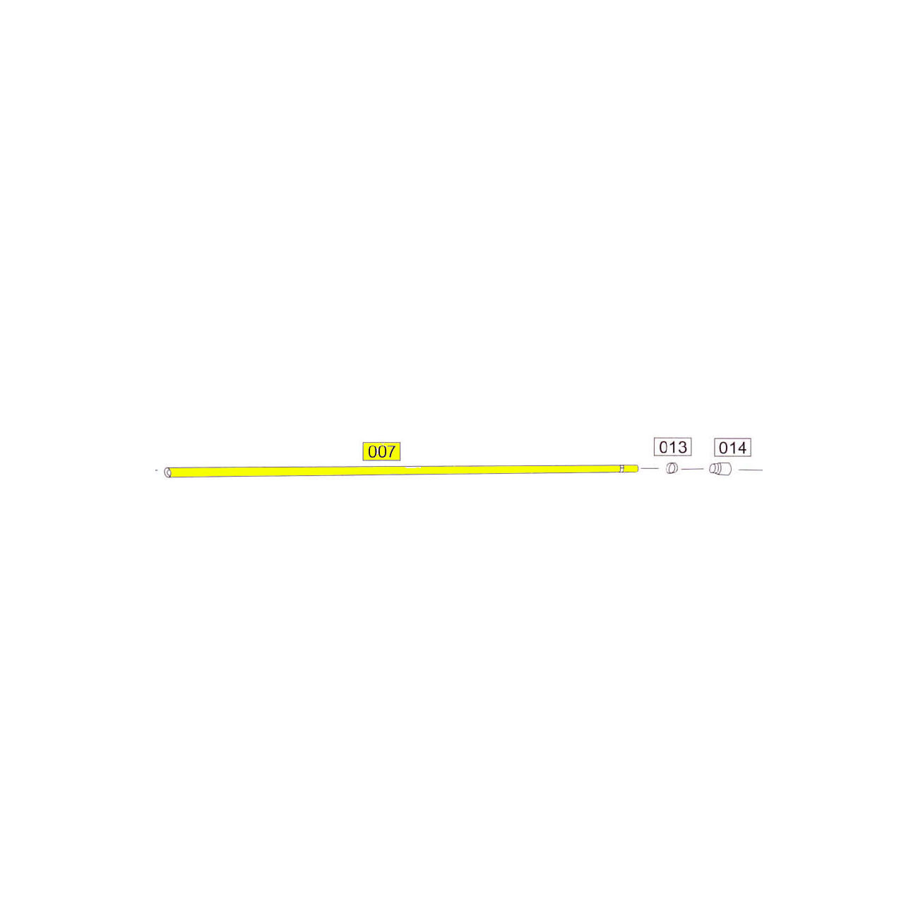 Wei-ETech SOCOM Part #007 Inner Barrel