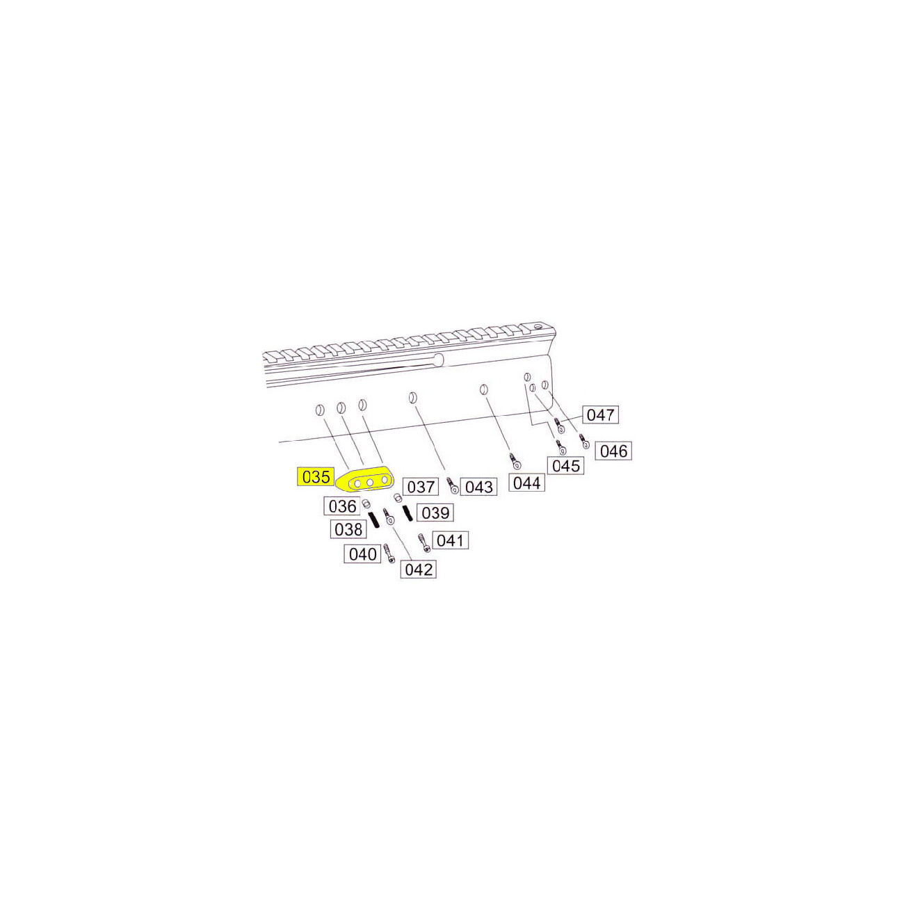 Wei-ETech SOCOM Part #035 Receiver Part B