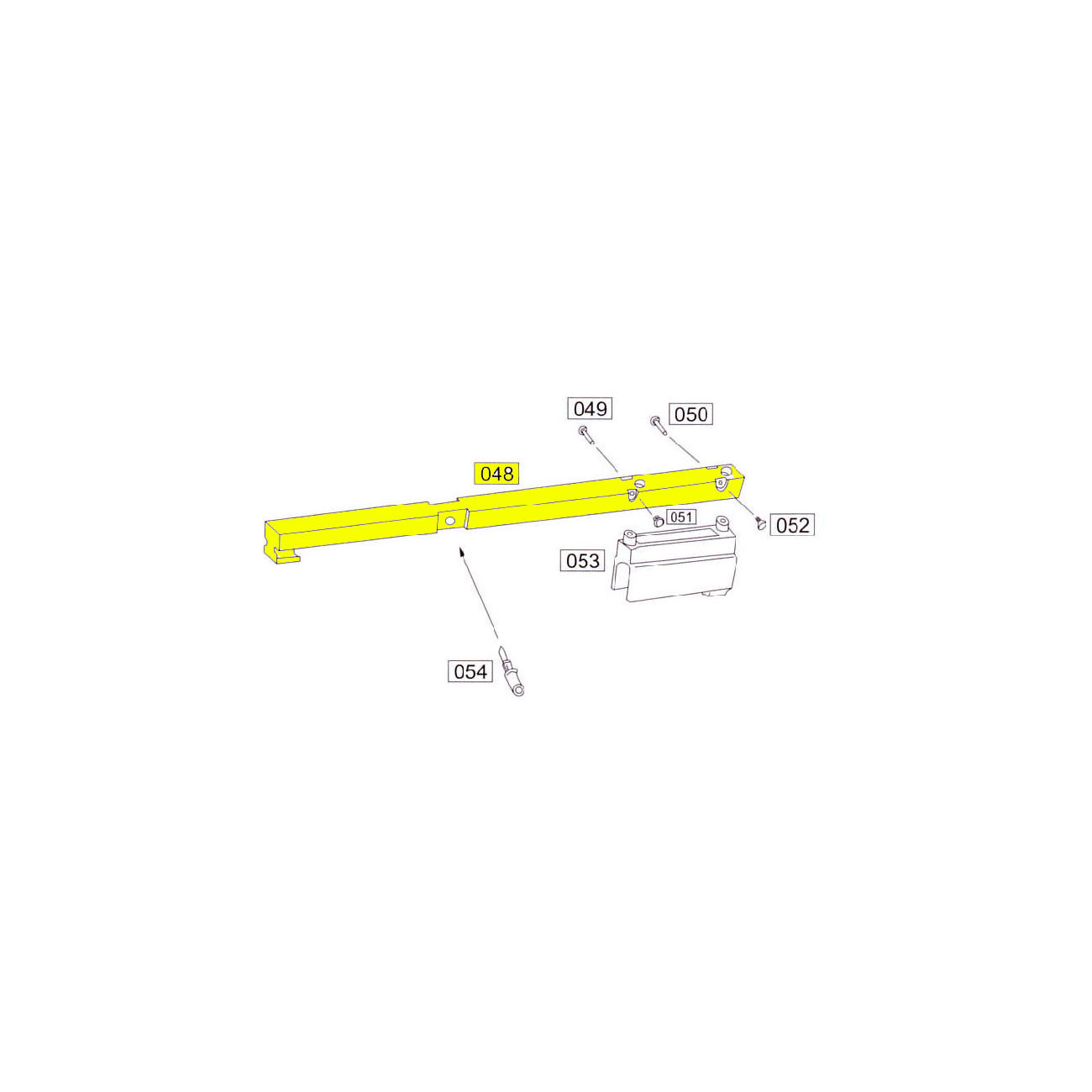 Wei-ETech SOCOM Part #048 Charging Handle