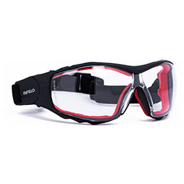 Infield Safety Brille Navigator schwarz