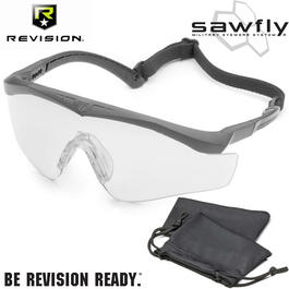 Revision Schutzbrille Sawfly Legacy MAX-Wrap Basic Kit schwarz Glasfarbe klar-transparent