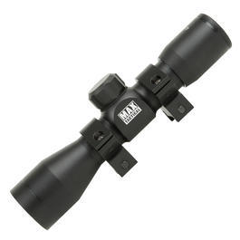 Max Tactical Zielfernrohr 4x32C kompakt inkl. Ringe für 22 mm Schiene Bild 1 xxx: