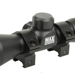 Max Tactical Zielfernrohr 4x32C kompakt inkl. Ringe für 22 mm Schiene Bild 3