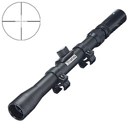 Max Tactical Zielfernrohr 3-7x20 mit Montageringe für 11 mm Schiene