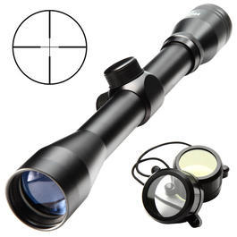 Hubertus Zielfernrohr 4x32 schwarz