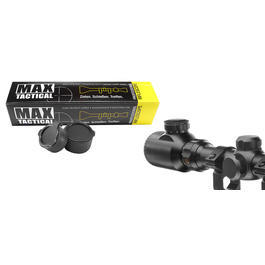 Max Tactical Zielfernrohr 3-12x42E beleuchtet inkl. Ringe für 22 mm Schiene Bild 4