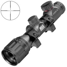 Max Tactical Zielfernrohr 4x32CE-AO beleuchtet fr 22 mm Schiene