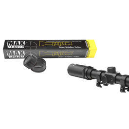 Max Tactical Zielfernrohr 4x20WA inkl. Halteringe für 11 mm Schiene Bild 4