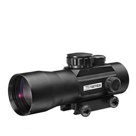 Max Tactical Leuchtpunktzielgerät 2x30 Red Dot für 22 mm Schiene