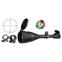 UTG Predator EZ-Tap 6-24x50 Zielfernrohr / beleuchtet / Mil-Dot / 36 Colors