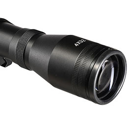 Kleinbild 8 Max Tactical Zielfernrohr 4x32 Mil-Dot inkl. 11 mm Ringe schwarz