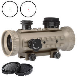 Aim-O 1x30 Red-Dot / Green-Dot Tactical Sight RIS-Version tan AO 3014-DE