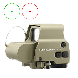 Aim-O X2 Type Holosight rot / grn mit QD Mount tan AO 3056-DE