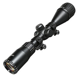 Max Tactical Premium Zielfernrohr 3-9x40 RGB-beleuchtet mit Montageringe für 11 mm Schiene schwarz Bild 2