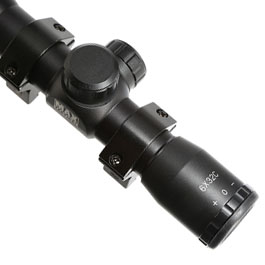Max Tactical Sunshade Zielfernrohr Compact 6x32C für 11mm Schiene schwarz Bild 5