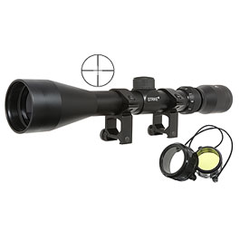 Strike Systems 3-9x40 Zielfernrohr / Mil-Dot f. 20-22mm Schienen schwarz