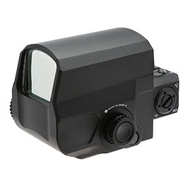 Aim-O LC-Style Red- / Green-Dot Leuchtpunktzielgert m. 21mm Halter schwarz AO 6001-BK