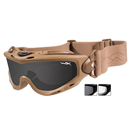 Wiley X Brille Spear Tan inkl. Wechselglas