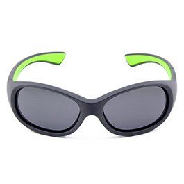 ActiveSol Sonnenbrille Kids @school sports 100% iger UV-Schutz grau/grün Bild 3