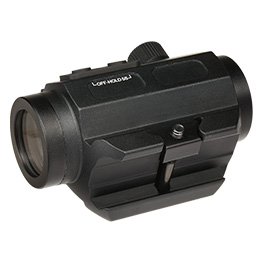 JS-Tactical Micro Red- / Green-Dot Sight inkl. 20 - 22 mm Halterung / Scope Riser schwarz Bild 6