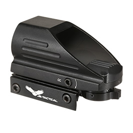 JS-Tactical Reflex 4 Red- / Green-Dot Sight mit 4 Absehen inkl. 20 - 22 mm Halterung schwarz Bild 1 xxx: