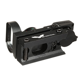 JS-Tactical Compact Red- / Green-Dot Sight mit 4 Absehen inkl. 20 - 22 mm Halterung schwarz Bild 7