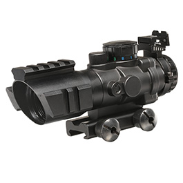 Nuprol NPCog Tactical Scope 4x32 Red- / Green- / Blue-Dot inkl. 20-22mm Halterung schwarz