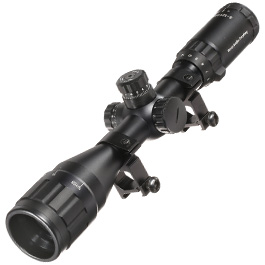 Firefield Tactical 3-12x40AO IR Mil-Dot Zielfernrohr beleuchtet inkl. 20-22mm Ringe schwarz