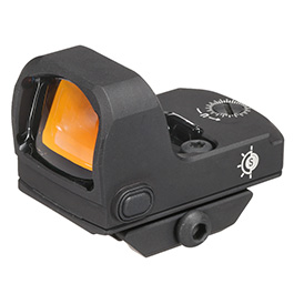 UTG OP3 SLS Reflex Micro Dot Red 4 MOA Single-Dot Sensor LPZ RMR-Footprint inkl. Adaptive Base schwarz