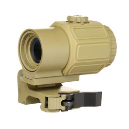 Aim-O G43 Style 3x Magnifier Aluminium tan AO 5387-DE