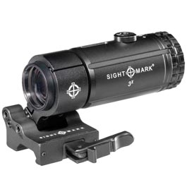 Sightmark T-3 Magnifier mit LQD Flip to Side Mount Halterung f. 20 - 22mm Schienen schwarz
