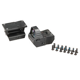 Firefield Ironclad Mini Reflex Sight F1 Red-Dot 3.6 MOA Single-Dot LPZ inkl. 20 - 22mm Low- / High-Mount schwarz