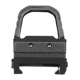 Firefield Ironclad Mini Reflex Sight F1 Red-Dot 3.6 MOA Single-Dot LPZ inkl. 20 - 22mm Low- / High-Mount schwarz Bild 8