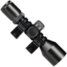 Kleinbild 5 Delta Armory 3-9x40 Mil-Dot kompakt Zielfernrohr beleuchtet inkl. 20 - 22 mm Ringe schwarz