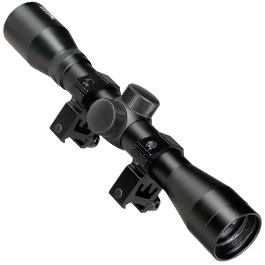 Kleinbild 1 Delta Armory 4x32 Mil-Dot Zielfernrohr inkl. 20 - 22 mm Ringe schwarz