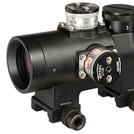 Kleinbild 10 Max Tactical PK-AW Style Red-Dot Zielgert f. 20 - 22 mm Schienen schwarz