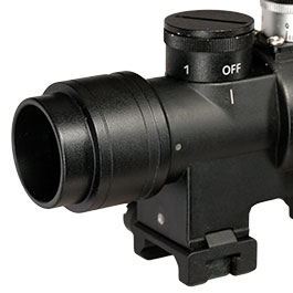 Kleinbild 11 Max Tactical PK-AW Style Red-Dot Zielgert f. 20 - 22 mm Schienen schwarz