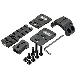 Produktbild zu ASG / Strike Systems CNC 6061 Aluminium AOMS-01 Dual-Optik H ...