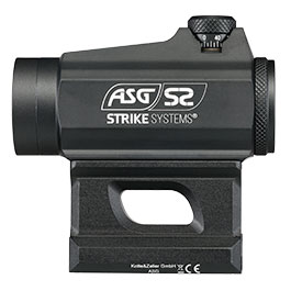 Kleinbild 4 ASG / Strike Systems RDATS-01 Red-Dot mit 3 MOA Dot Absehen inkl. 20 - 22 mm Low u. High Mount schwarz