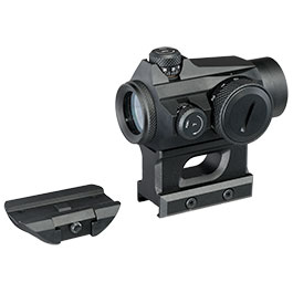 Kleinbild 9 ASG / Strike Systems RDATS-01 Red-Dot mit 3 MOA Dot Absehen inkl. 20 - 22 mm Low u. High Mount schwarz