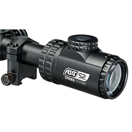 Kleinbild 10 ASG / Strike Systems 3-12x44 HMTS-01 Zielfernrohr beleuchtet inkl. 20 - 22 mm Ringe schwarz