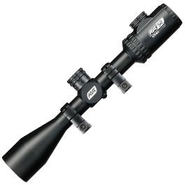 Kleinbild 5 ASG / Strike Systems 3-12x44 HMTS-01 Zielfernrohr beleuchtet inkl. 20 - 22 mm Ringe schwarz