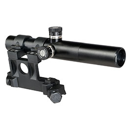 Kleinbild 3 Double Bell PU-Scope Zielfernrohr Vollmetall 3,5x21 f. DB Mosin Nagant M1891/30 Gewehr schwarz