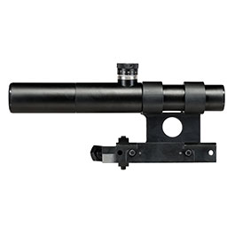 Kleinbild 5 Double Bell PU-Scope Zielfernrohr Vollmetall 3,5x21 f. DB Mosin Nagant M1891/30 Gewehr schwarz