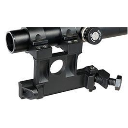 Kleinbild 8 Double Bell PU-Scope Zielfernrohr Vollmetall 3,5x21 f. DB Mosin Nagant M1891/30 Gewehr schwarz