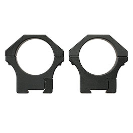 Kleinbild 4 Element Optics XT Low Profile Rings f�r 25,4 mm ZF f. 11 mm Prismenschiene (2 St�ck) schwarz