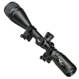 Kleinbild 1 JS-Tactical 6-24x50 Rifle Scope Zielfernrohr beleuchtet inkl. 20 - 22 mm Montageringe schwarz