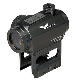 Kleinbild 6 JS-Tactical BD04 Red-Dot Sight inkl. 20 - 22 mm Halterung / Scope Riser schwarz