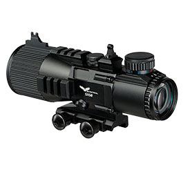 Kleinbild 1 JS-Tactical 5x50mm Tac-Scope Zielfernrohr beleuchtet inkl. 20 - 22 mm Halterung schwarz